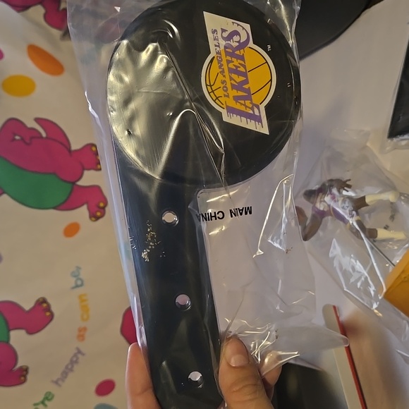 Vintage 90s Magic Johnson Lakers Starting Line Up Figure Headline Collection - Picture 13 of 14